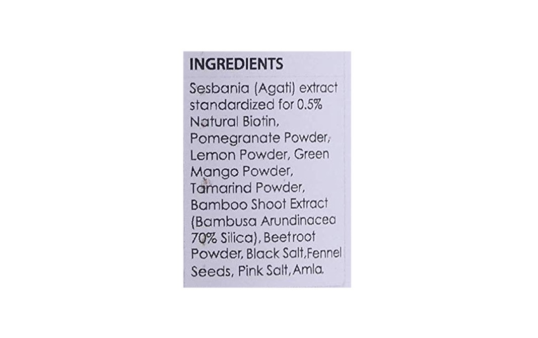 Oziva Plant Based Biotin    Plastic Jar  120 grams
